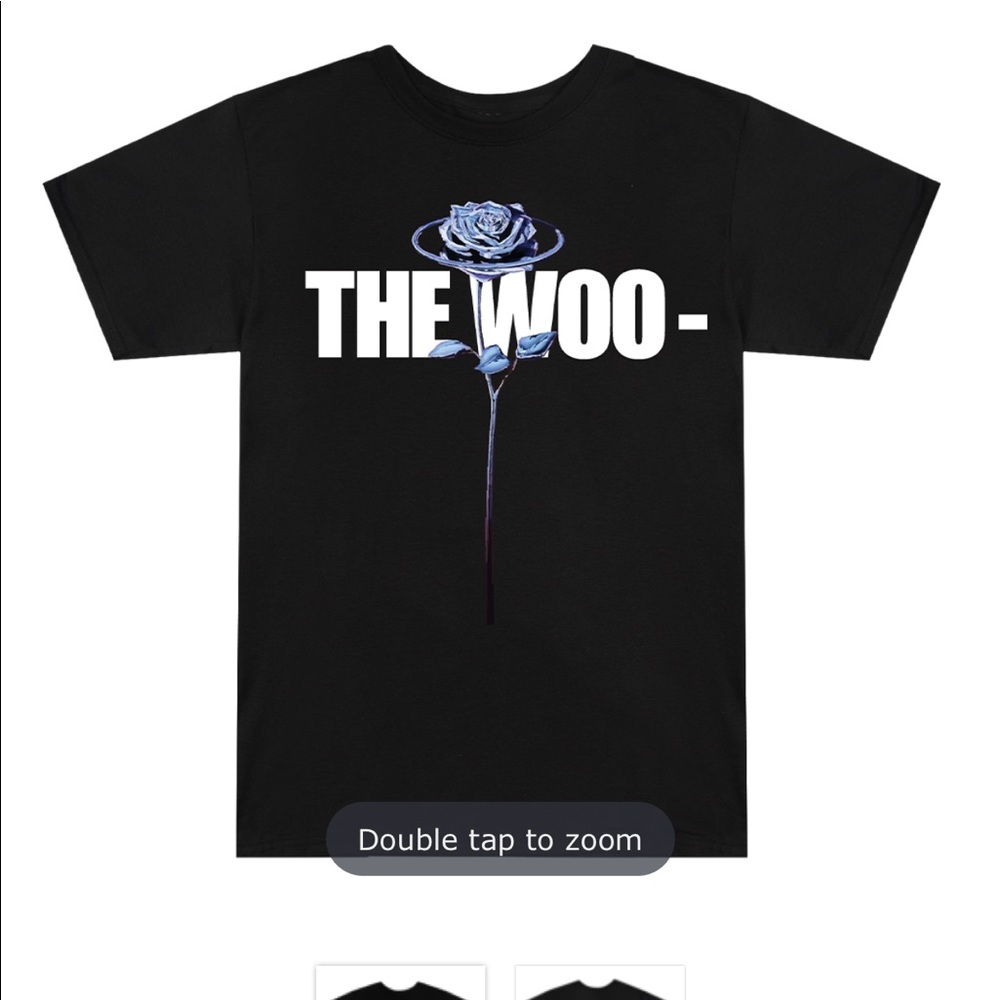 POPSMOKE X VLONE The Woo T-Shirt in black